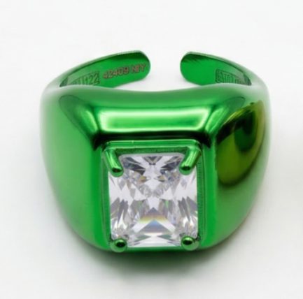 Anello Cabochon Pietra Rettangolare €106,00