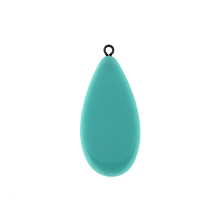 Coppia Pendenti Goccia Resina Small Turchese